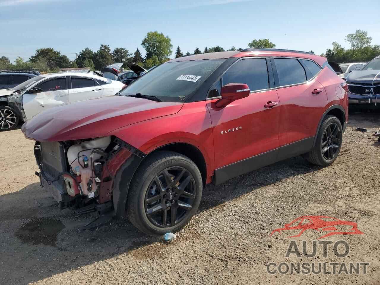 CHEVROLET BLAZER 2022 - 3GNKBCR46NS136957