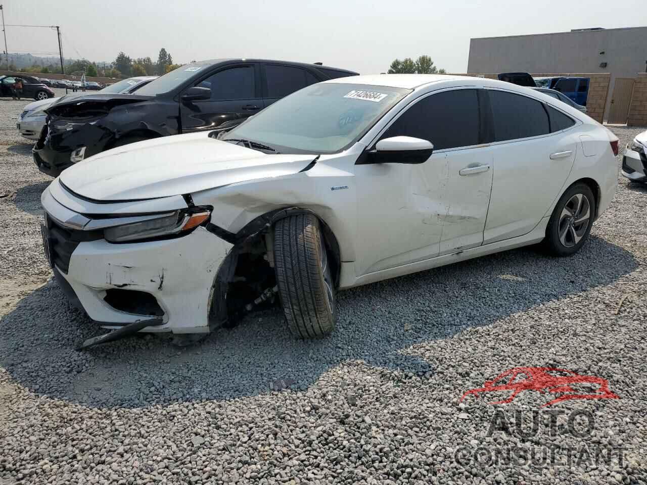 HONDA INSIGHT 2020 - 19XZE4F58LE015067