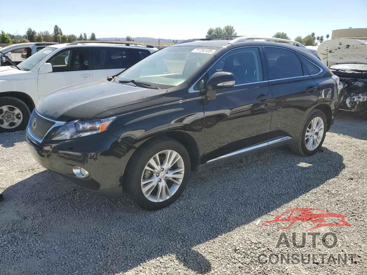 LEXUS RX450 2011 - JTJBC1BA1B2036294