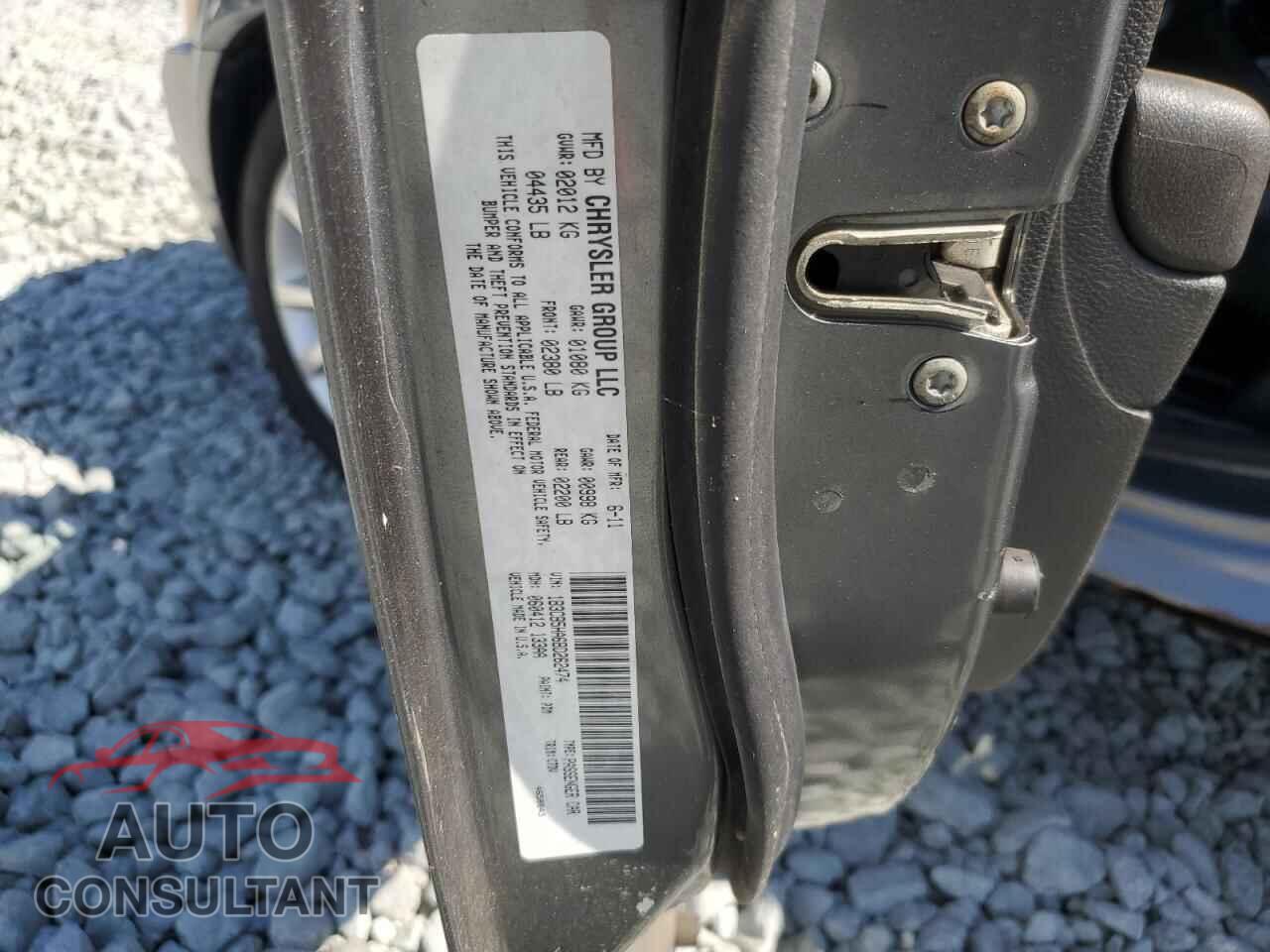 DODGE CALIBER 2011 - 1B3CB5HA6BD262474