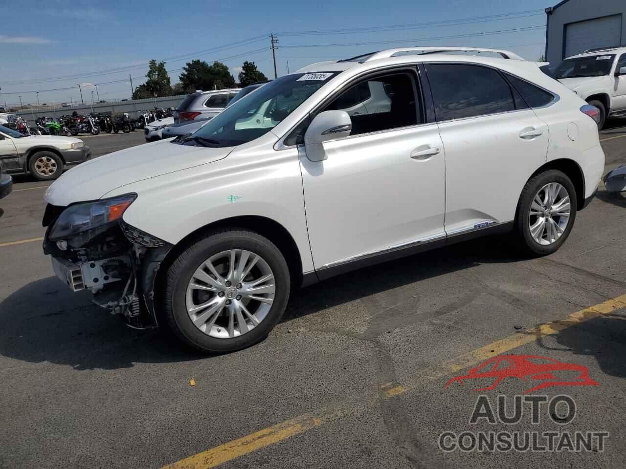 LEXUS RX450 2012 - JTJBC1BA6C2432061