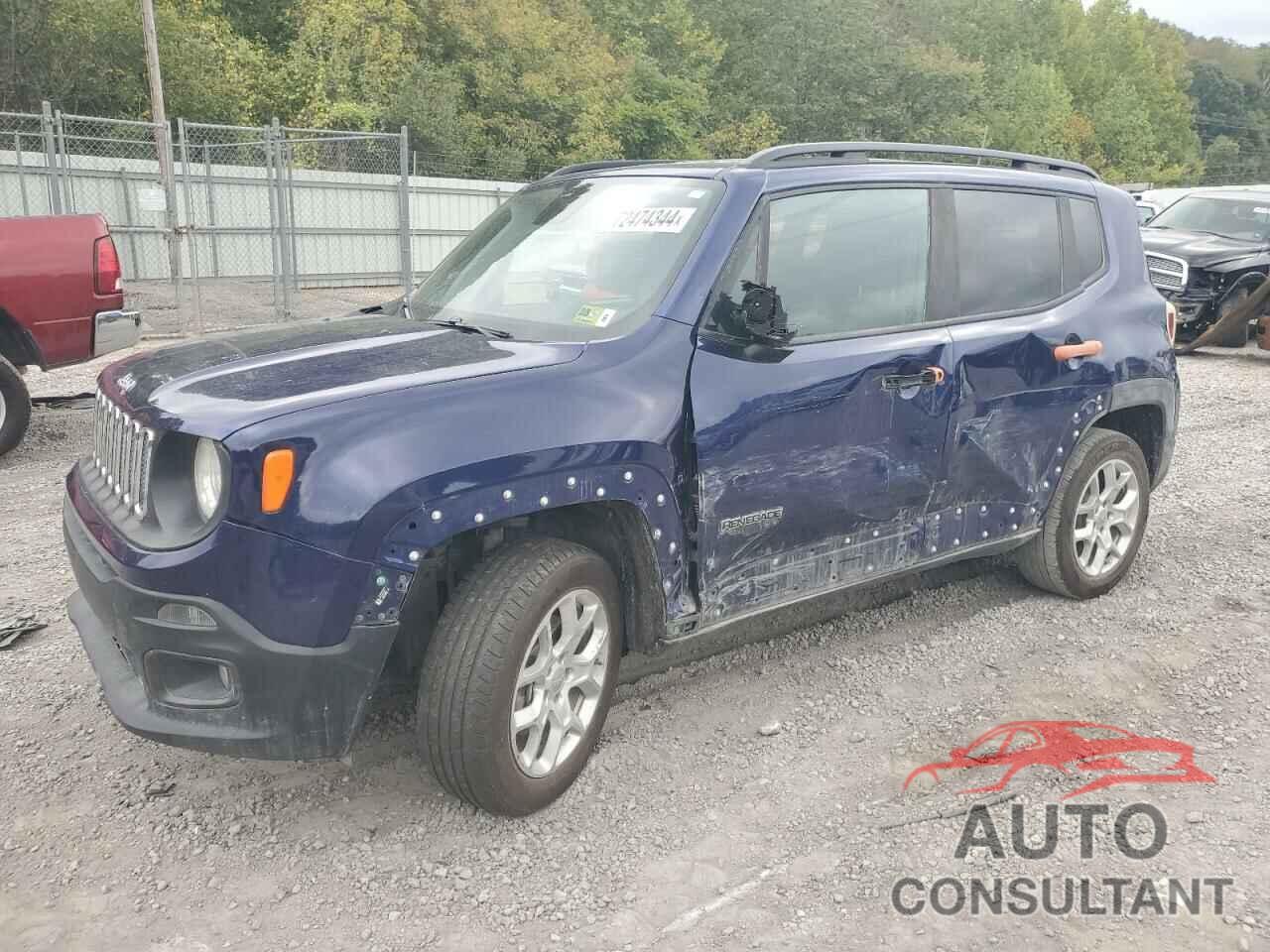 JEEP RENEGADE 2018 - ZACCJBBB7JPH67456