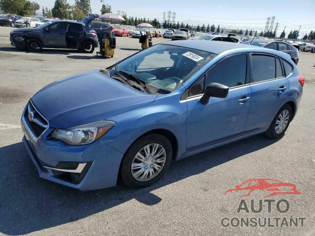 SUBARU IMPREZA 2016 - JF1GPAA69GH285303