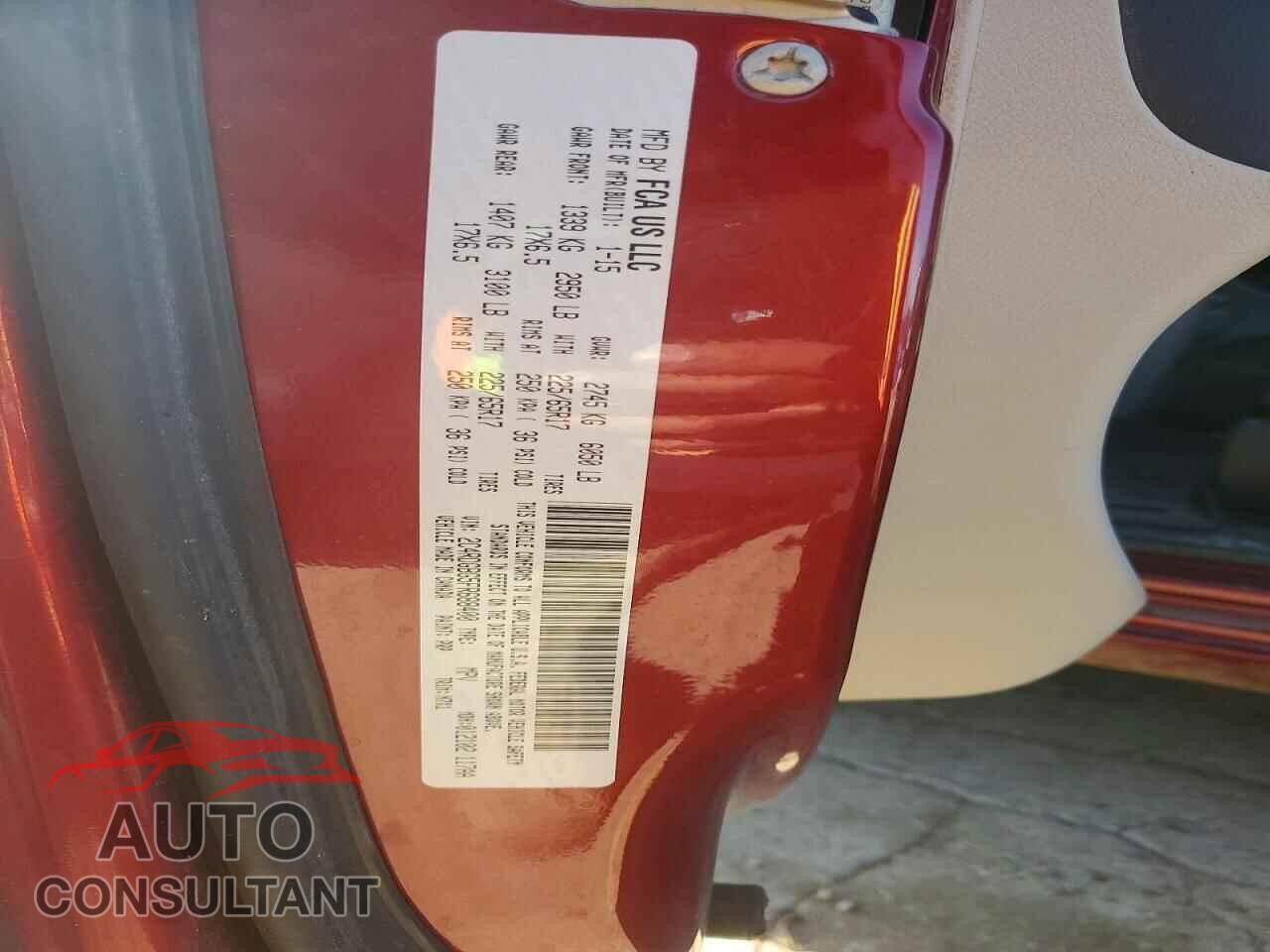 DODGE CARAVAN 2015 - 2C4RDGBG5FR688400
