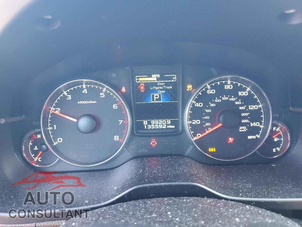 SUBARU OUTBACK 2013 - 4S4BRBLC2D3300980