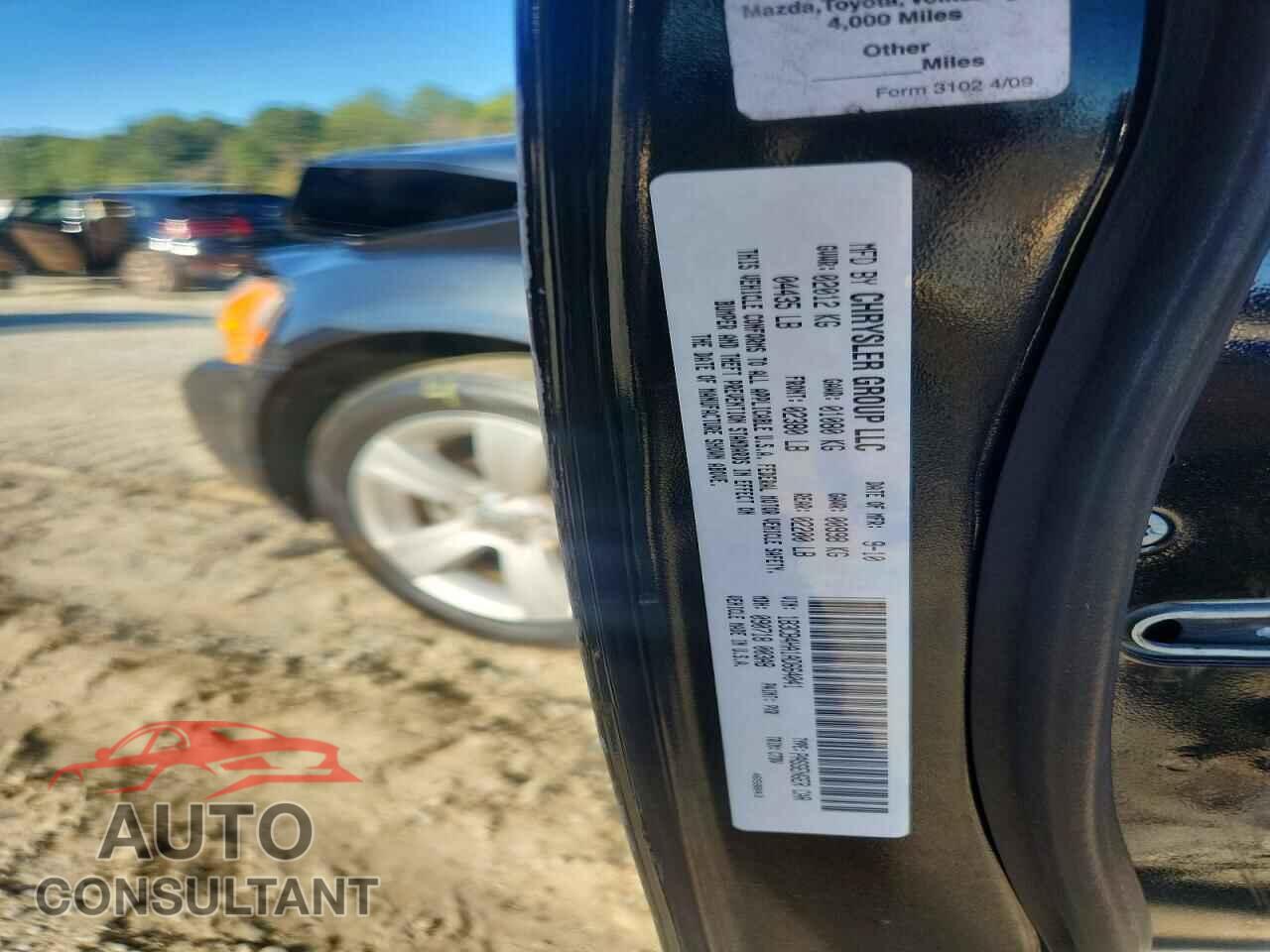 DODGE CALIBER 2010 - 1B3CB4HA1AD664041