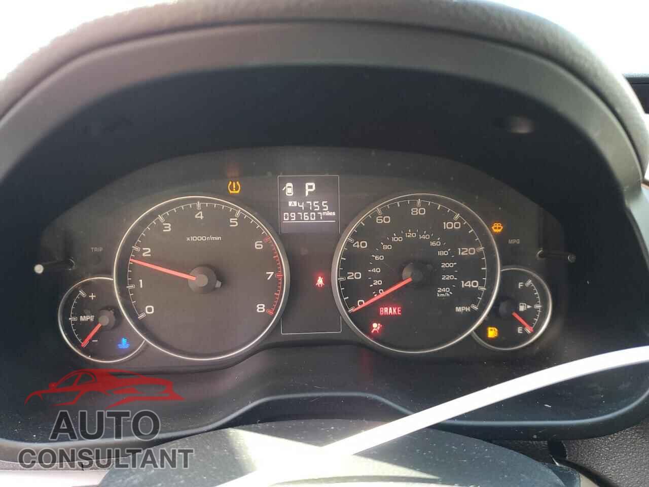 SUBARU OUTBACK 2014 - 4S4BRBDC2E3312739