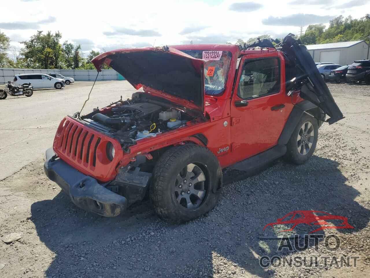 JEEP WRANGLER 2020 - 1C4GJXAG9LW207584