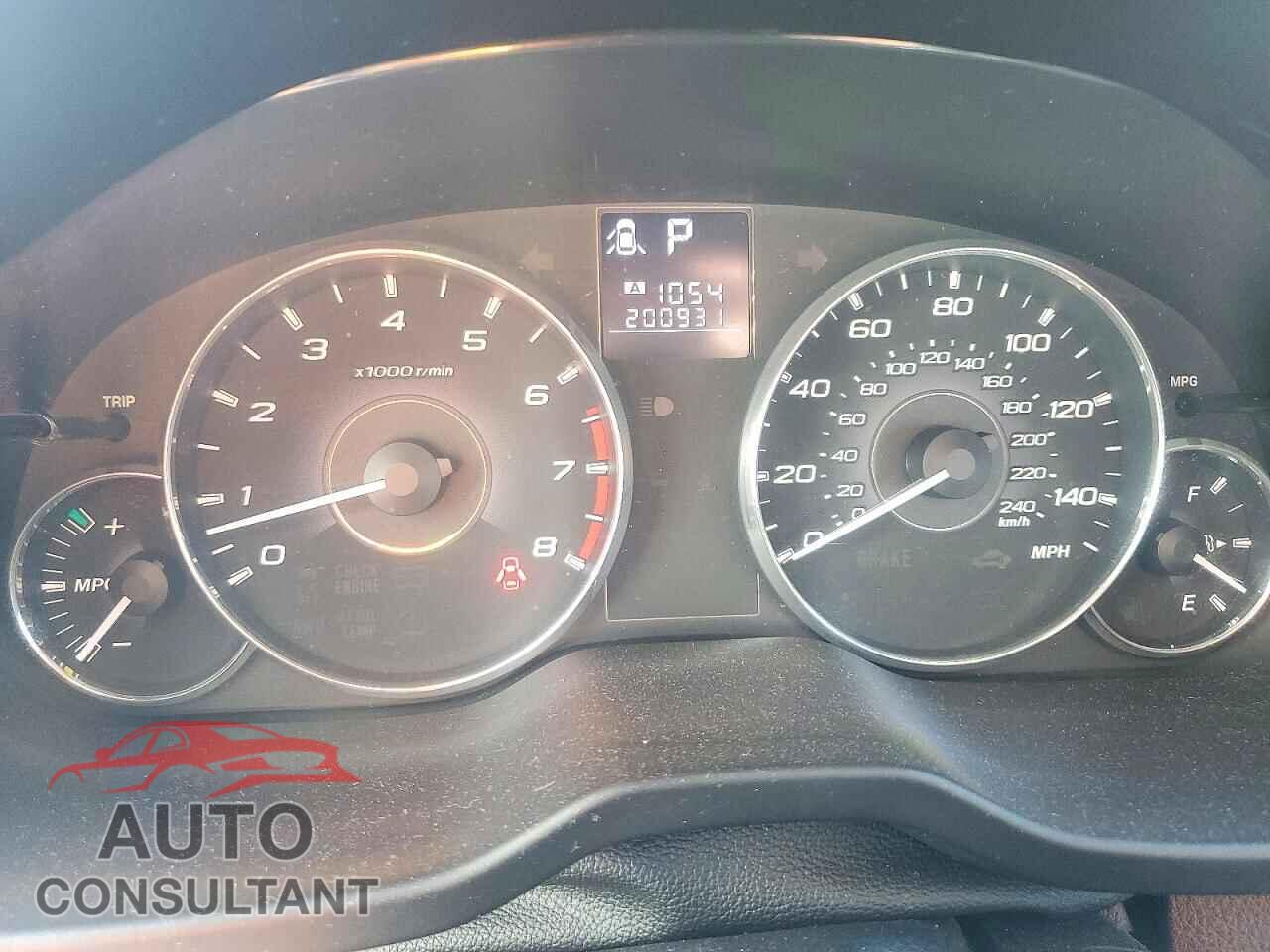 SUBARU LEGACY 2011 - 4S3BMBC63B3260130