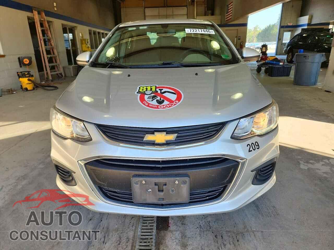 CHEVROLET SONIC 2020 - 1G1JD5SB6L4103207