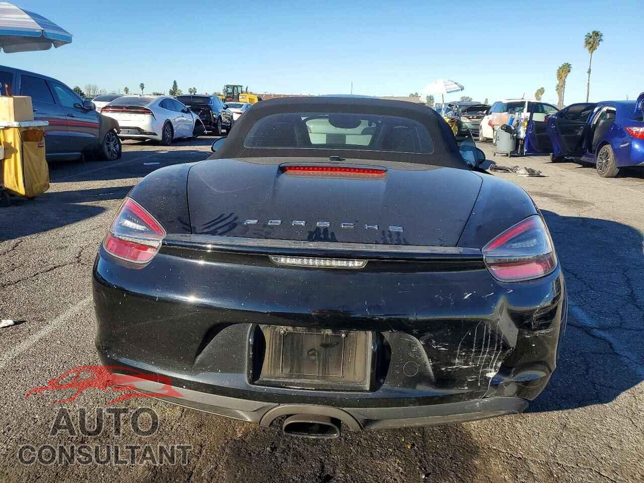 PORSCHE BOXSTER 2016 - WP0CA2A81GS120656