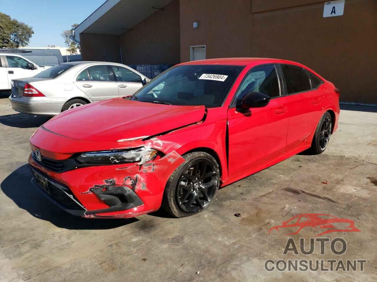 HONDA CIVIC 2022 - 2HGFE2F53NH534365