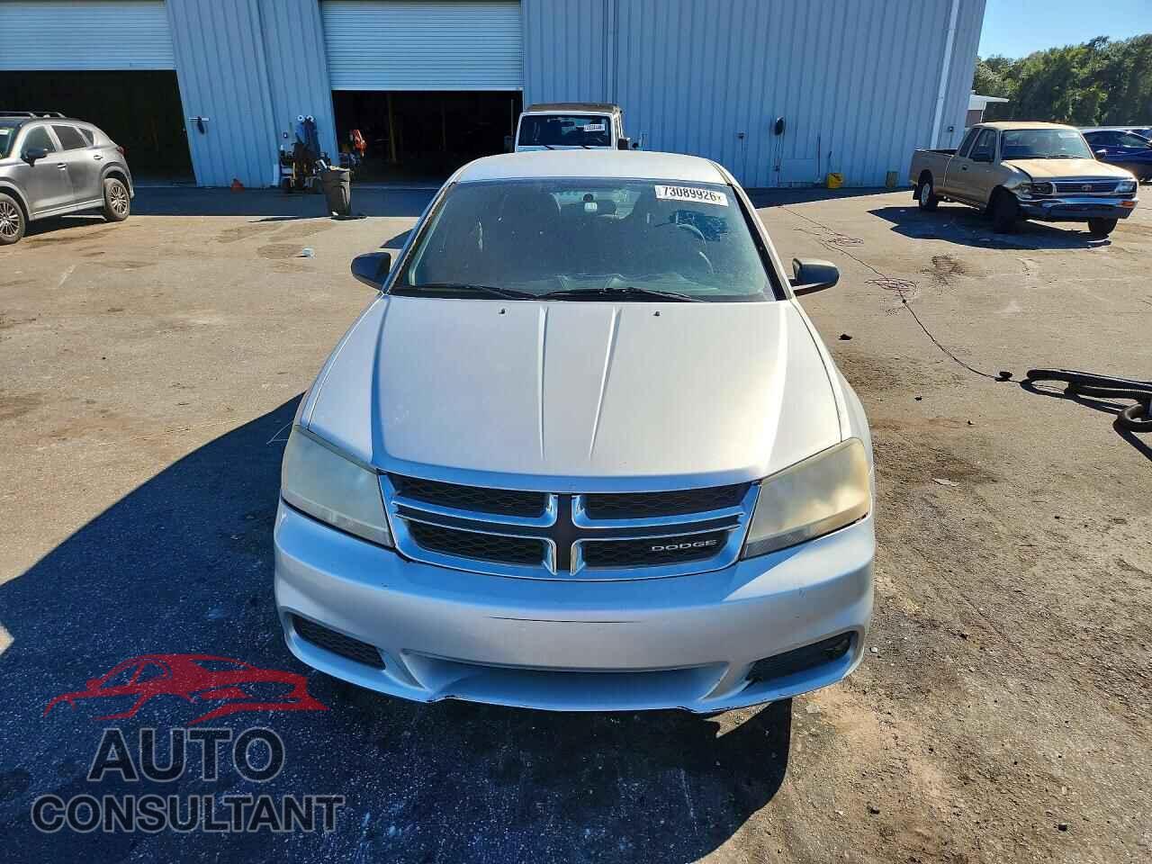 DODGE AVENGER 2012 - 1C3CDZAB3CN192855