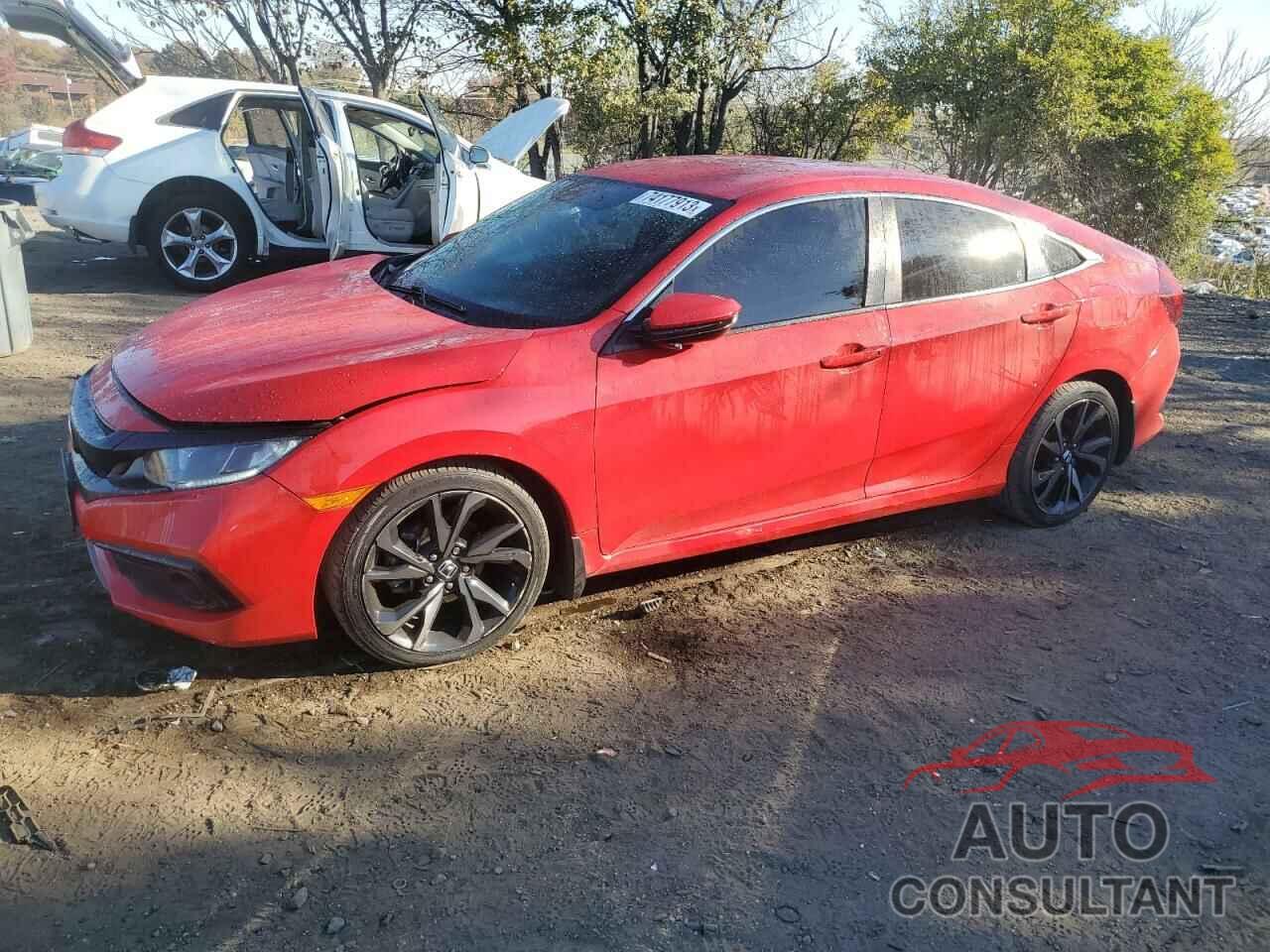 HONDA CIVIC 2019 - 2HGFC2F88KH593147