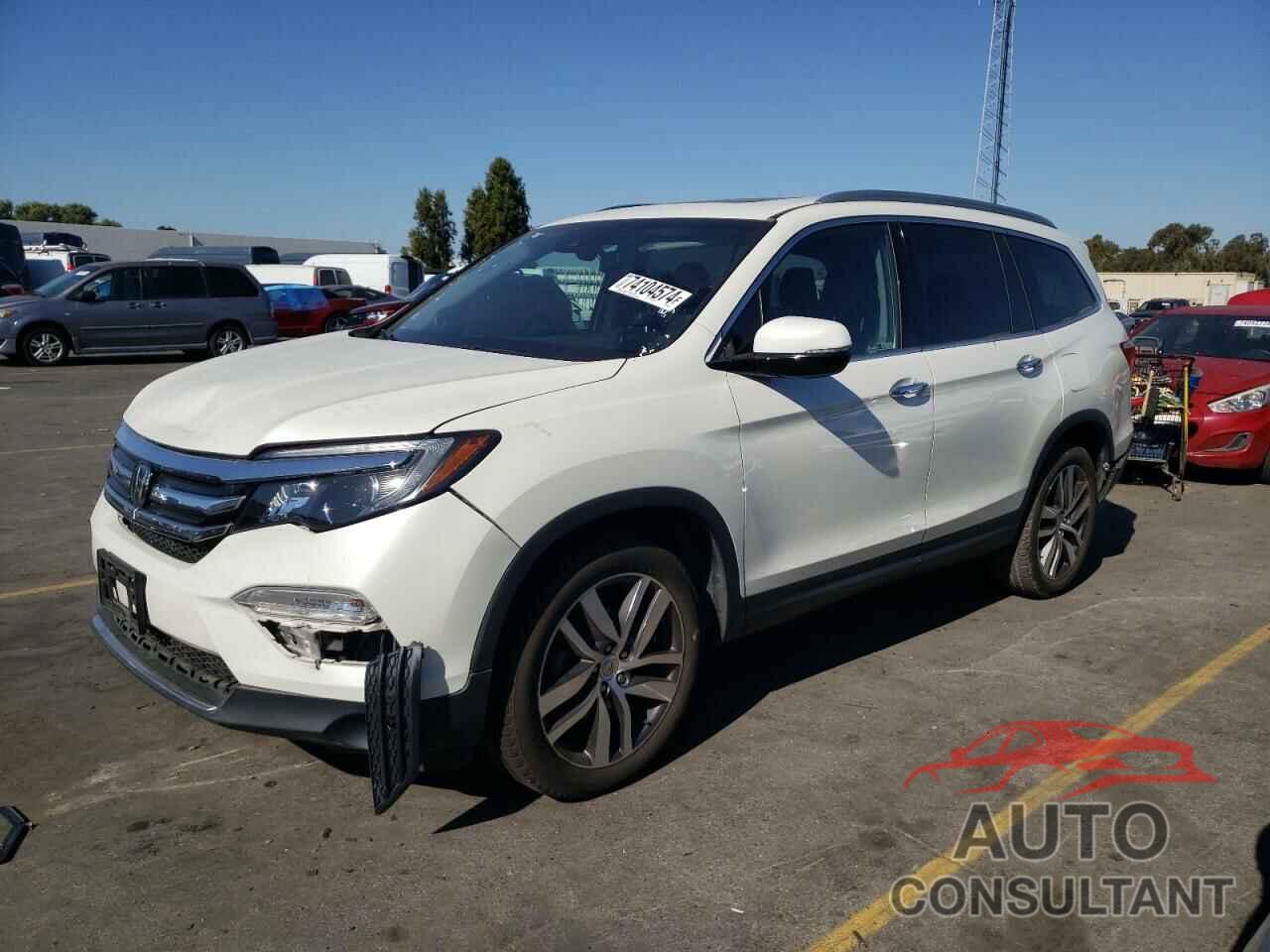 HONDA PILOT 2017 - 5FNYF6H02HB098857