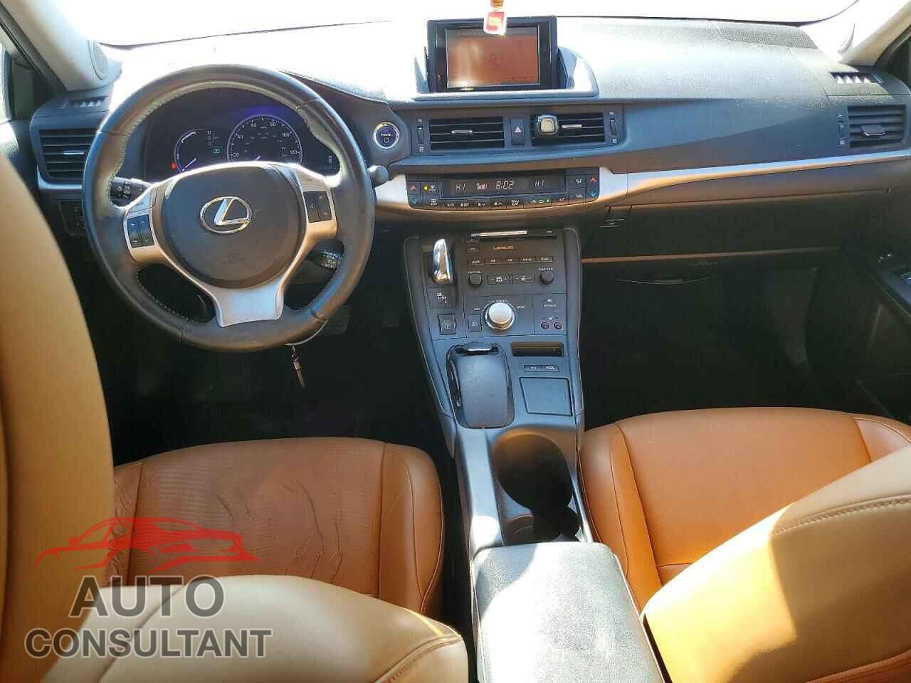 LEXUS CT 200 2012 - JTHKD5BH4C2079404