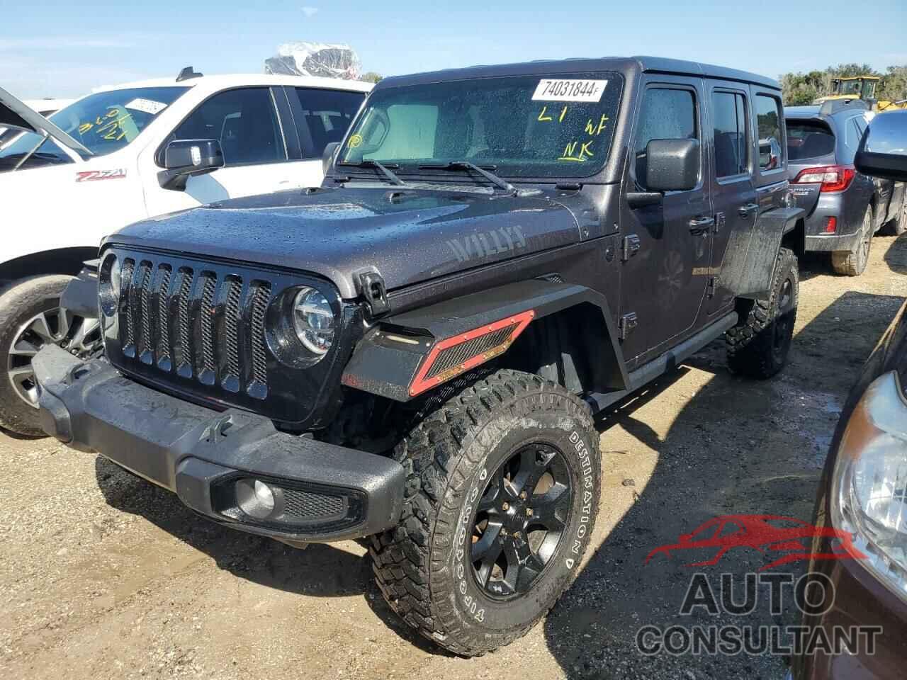 JEEP WRANGLER 2021 - 1C4HJXDN6MW750343