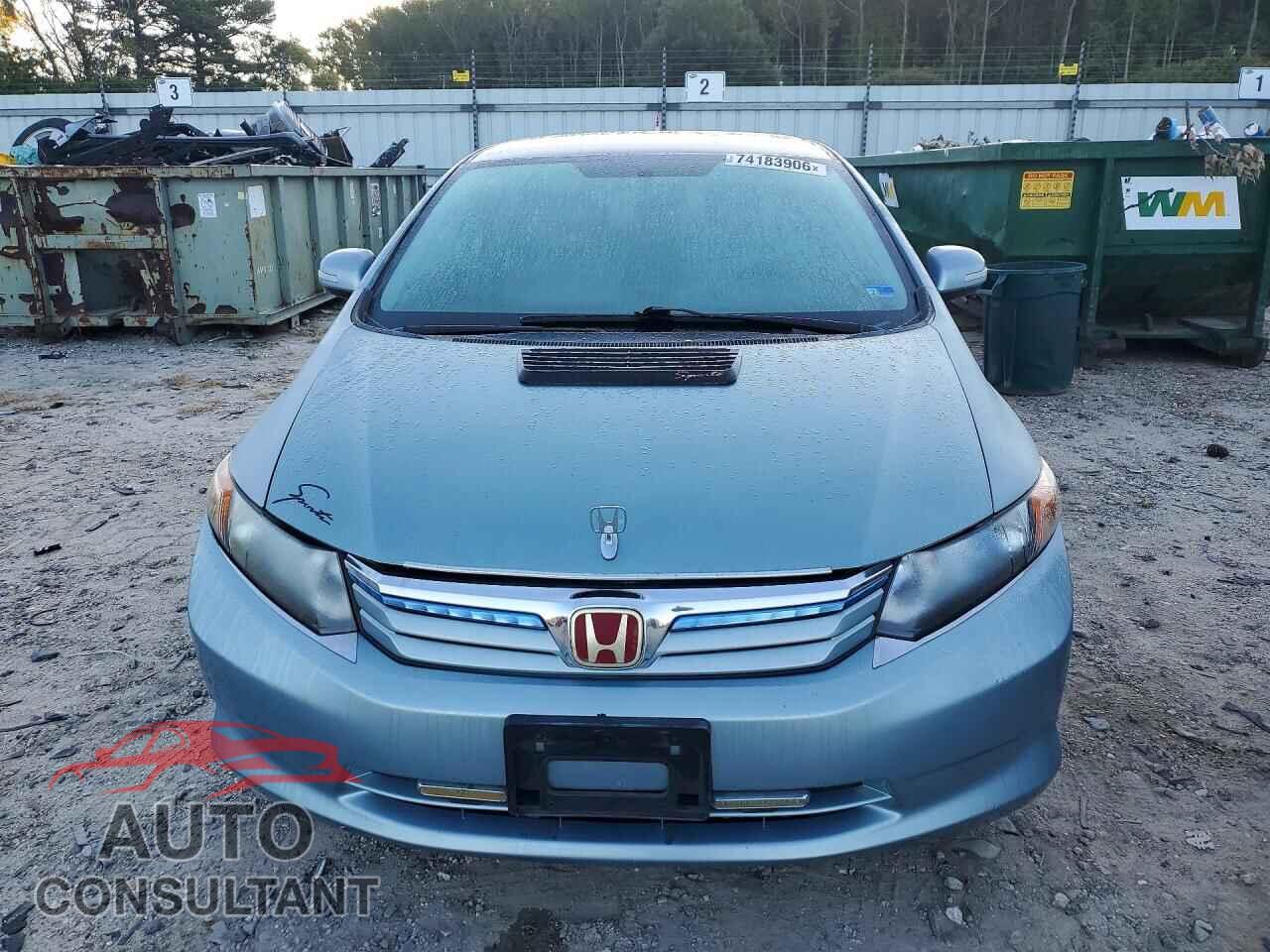 HONDA CIVIC 2012 - JHMFB4F23CS000019