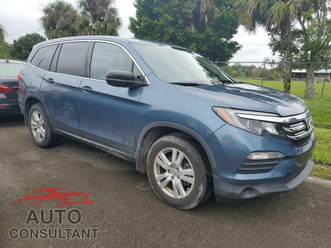 HONDA PILOT 2017 - 5FNYF5H17HB044005