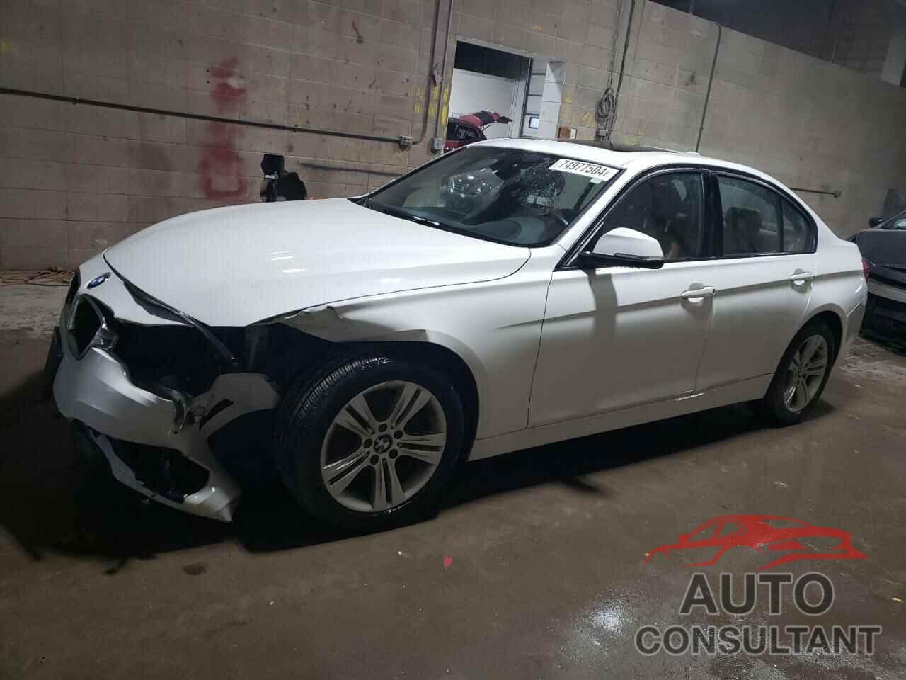 BMW 3 SERIES 2016 - WBA8E3G56GNU00114