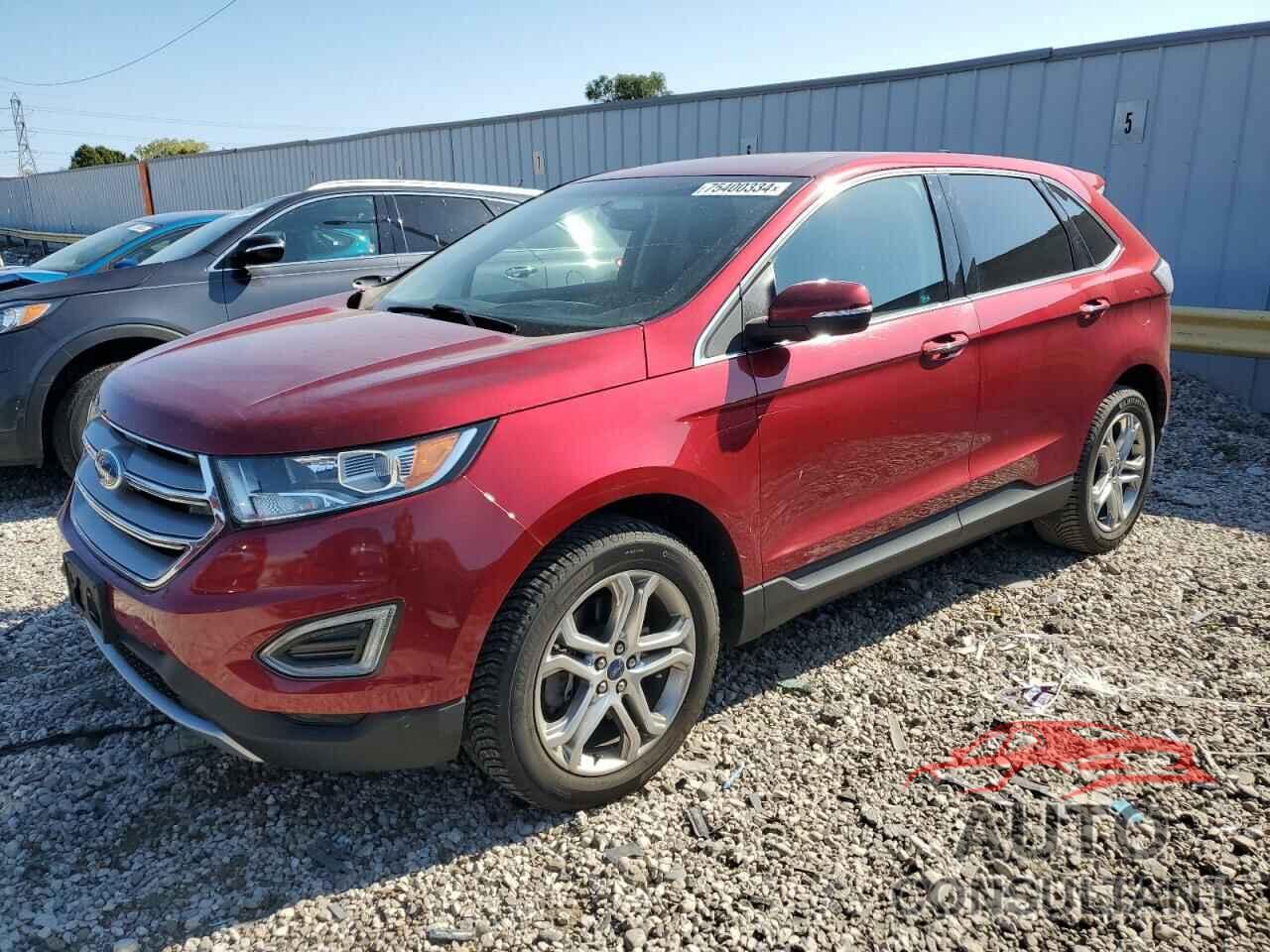 FORD EDGE 2017 - 2FMPK4K92HBB12087