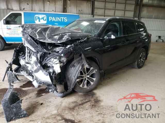 TOYOTA HIGHLANDER 2022 - 5TDGZRBH5NS593452
