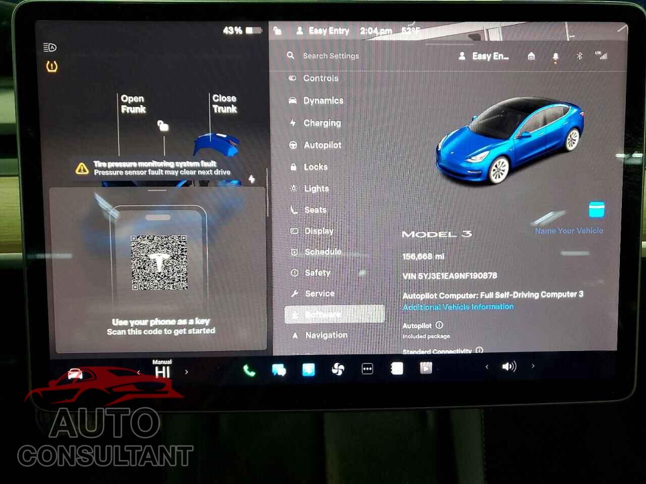 TESLA MODEL 3 2022 - 5YJ3E1EA9NF190878