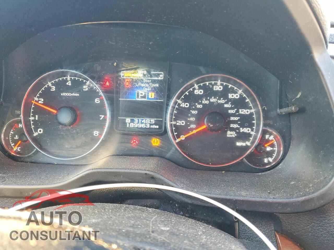 SUBARU OUTBACK 2013 - 4S4BRBPC9D3211546