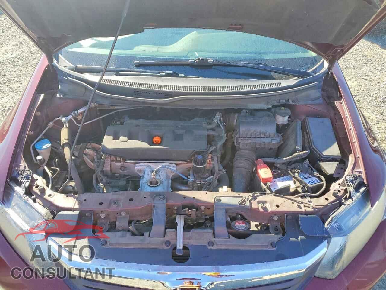 HONDA CIVIC 2012 - 19XFB2F52CE358666