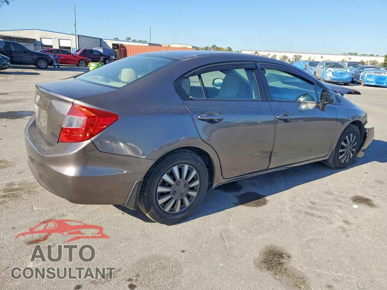 HONDA CIVIC 2012 - 19XFB2F58CE070280