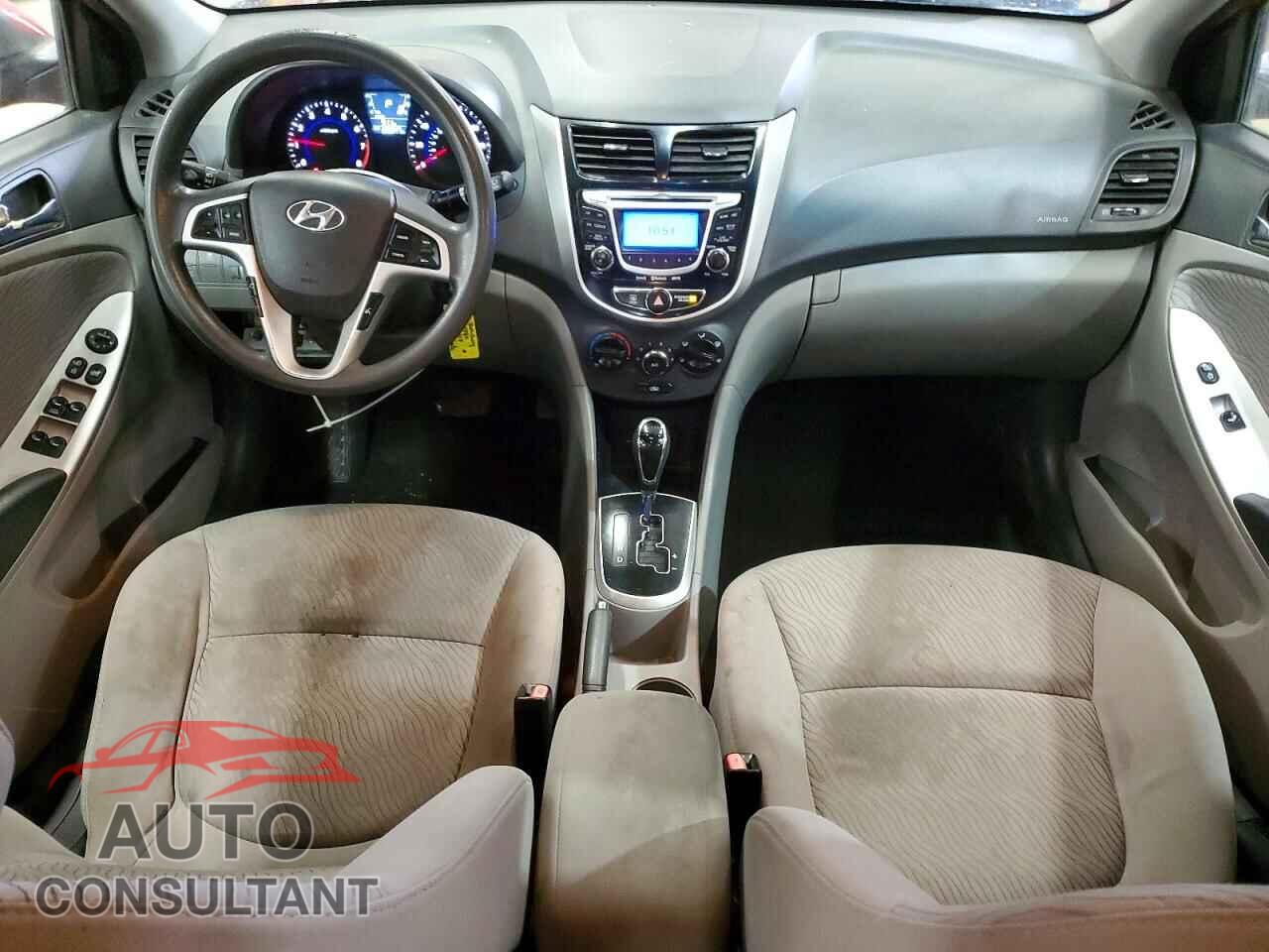 HYUNDAI ACCENT 2013 - KMHCU4AE5DU321898