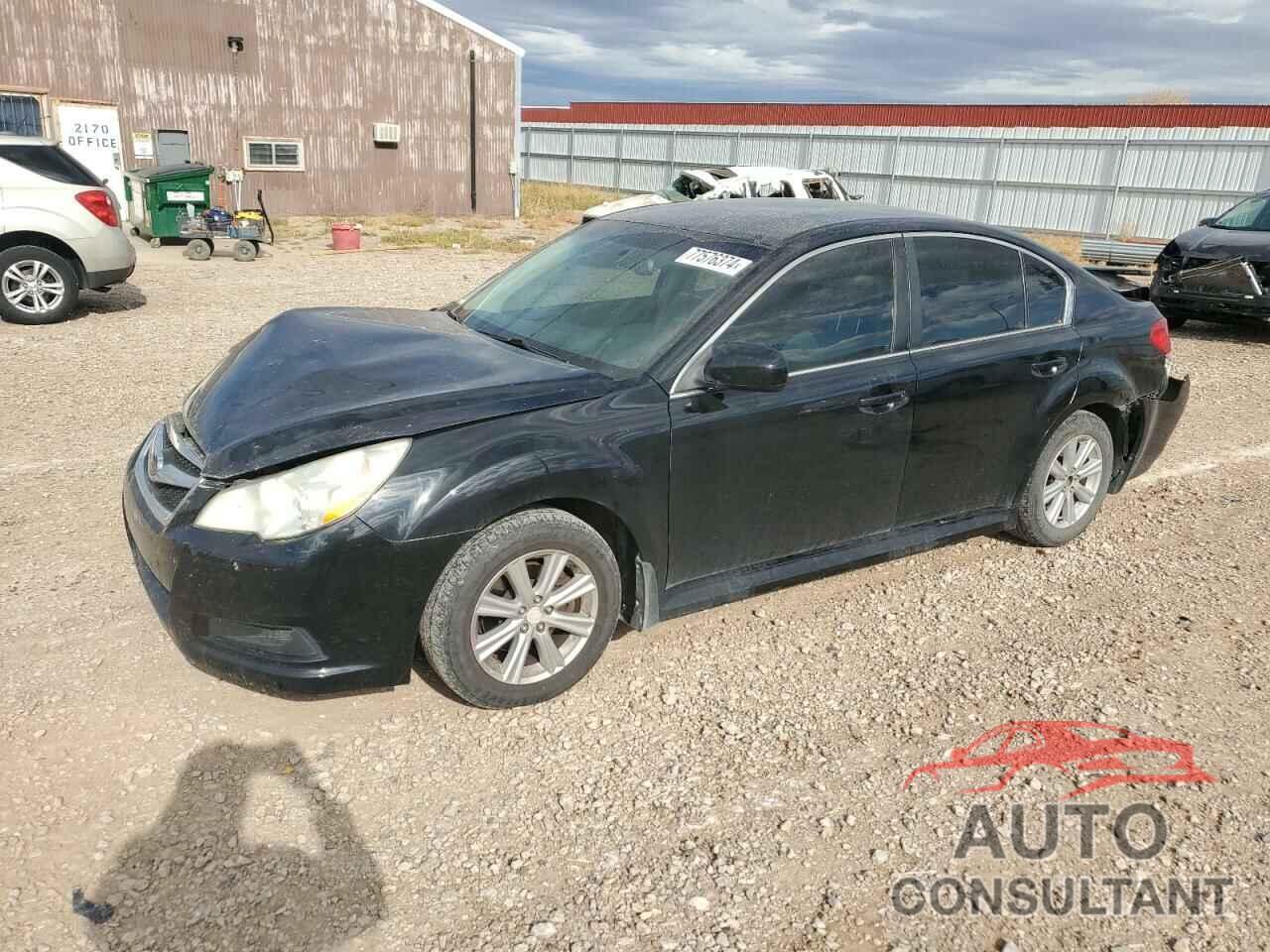 SUBARU LEGACY 2012 - 4S3BMBC65C3041803