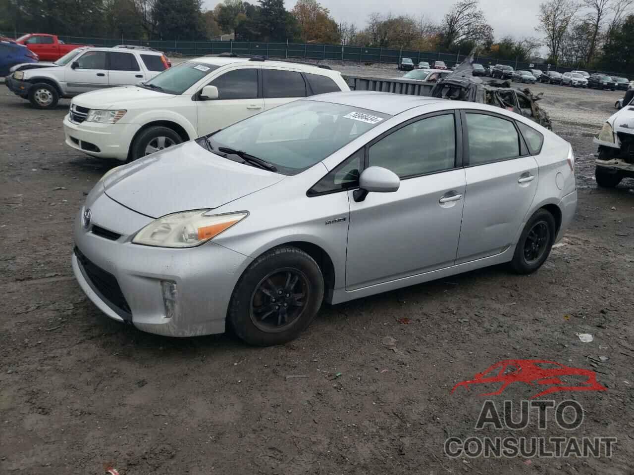 TOYOTA PRIUS 2012 - JTDKN3DU8C1484216