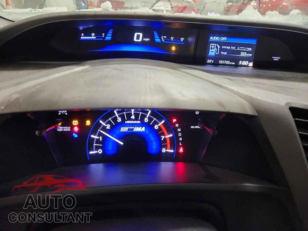 HONDA CIVIC 2012 - JHMFB4F25CS005786