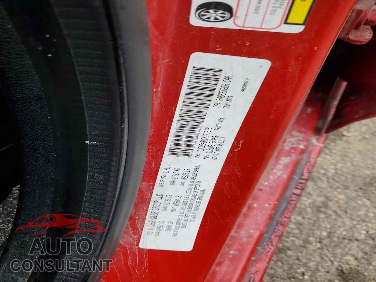 DODGE AVENGER 2012 - 1C3CDZAB6CN171319
