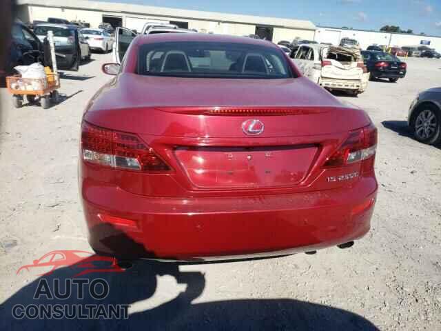 LEXUS IS 2014 - JTHFF2C29E2530950