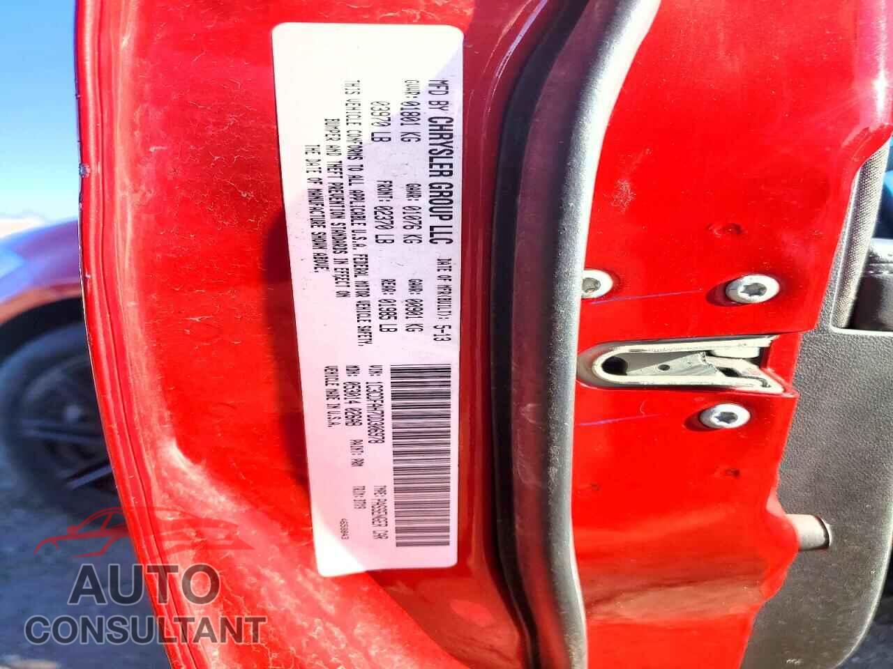 DODGE DART 2013 - 1C3CDFAH7DD306978