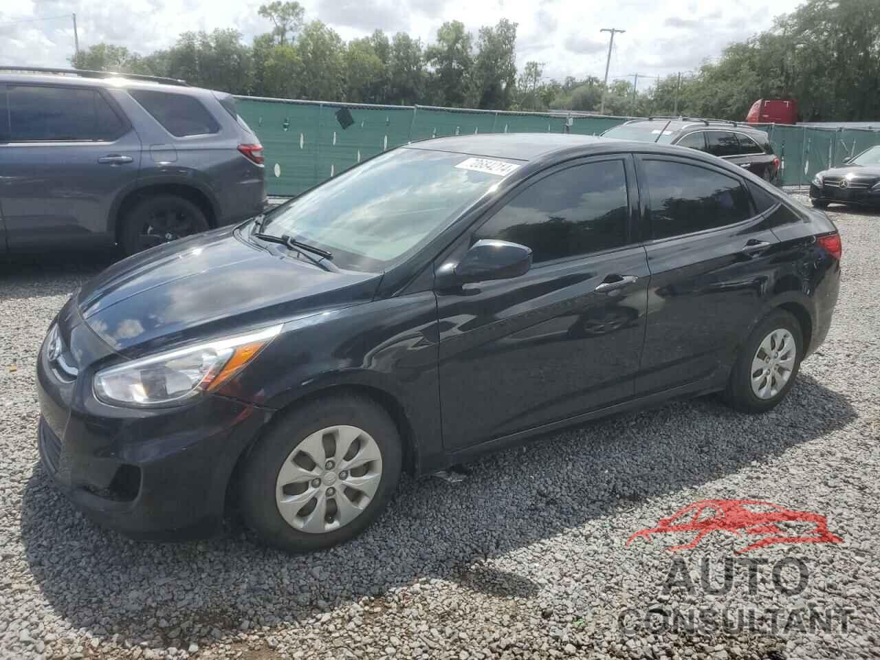 HYUNDAI ACCENT 2017 - KMHCT4AE6HU278732