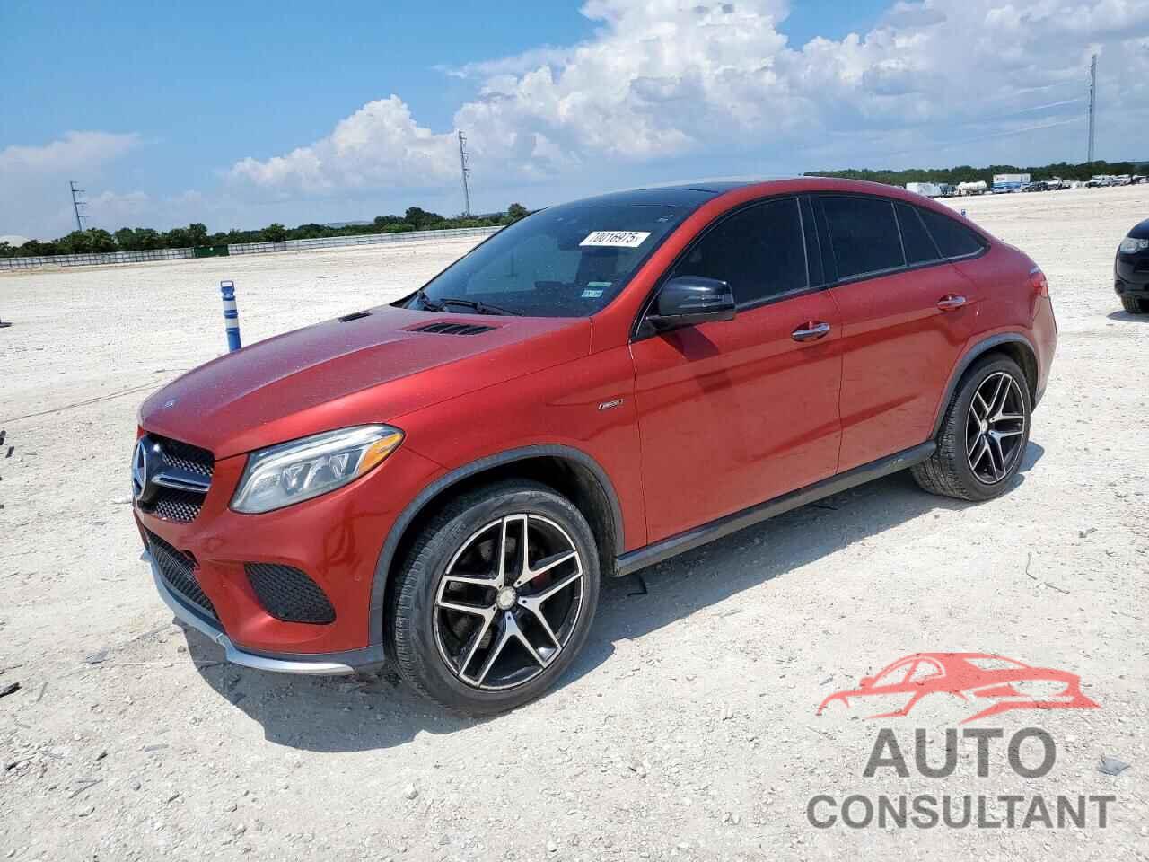 MERCEDES-BENZ GLE-CLASS 2016 - 4JGED6EB6GA021345