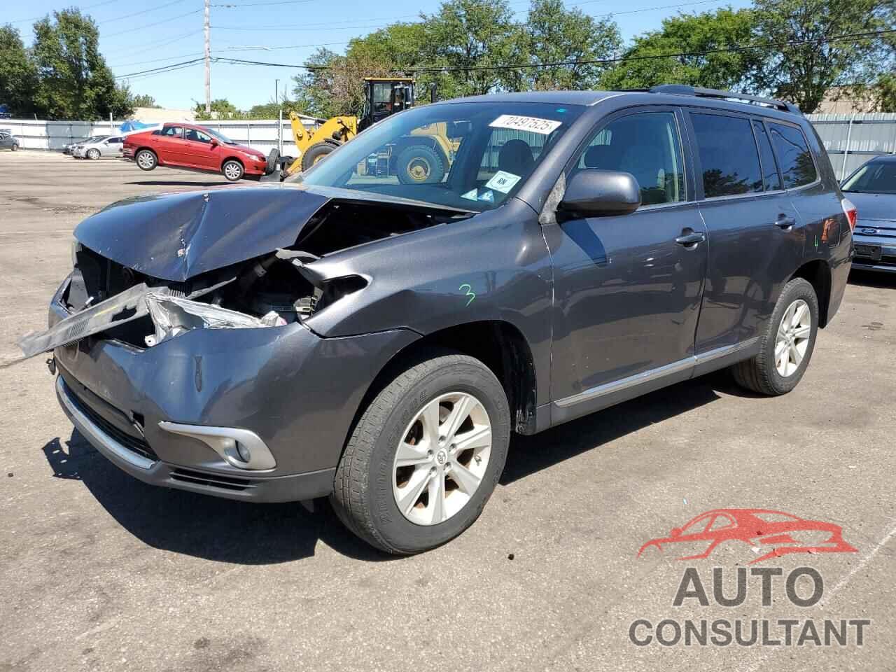 TOYOTA HIGHLANDER 2012 - 5TDBK3EH0CS102547