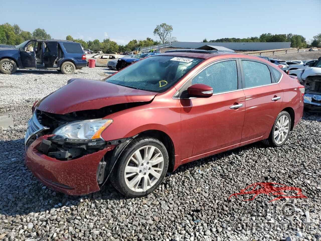 NISSAN SENTRA 2015 - 3N1AB7AP9FY234769