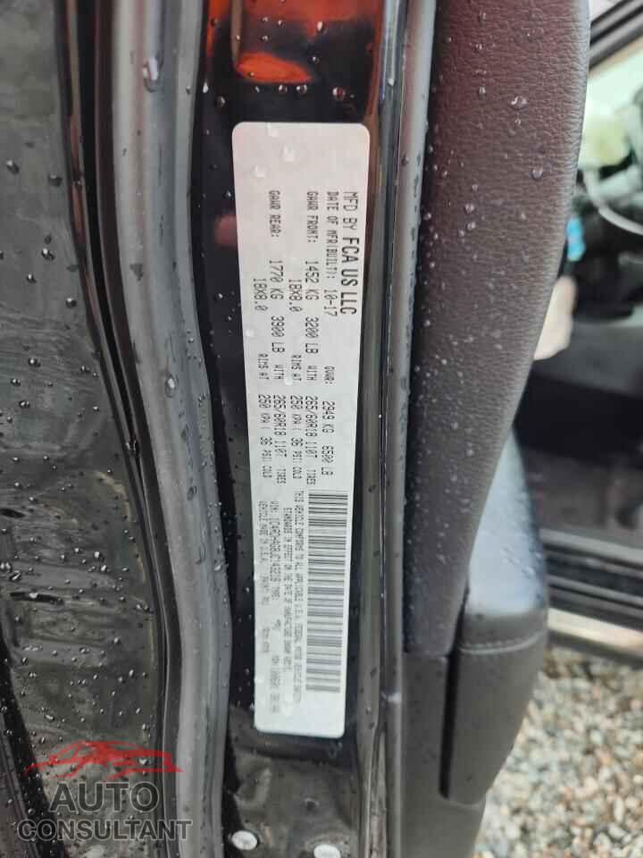 DODGE DURANGO 2018 - 1C4RDHAG8JC143218