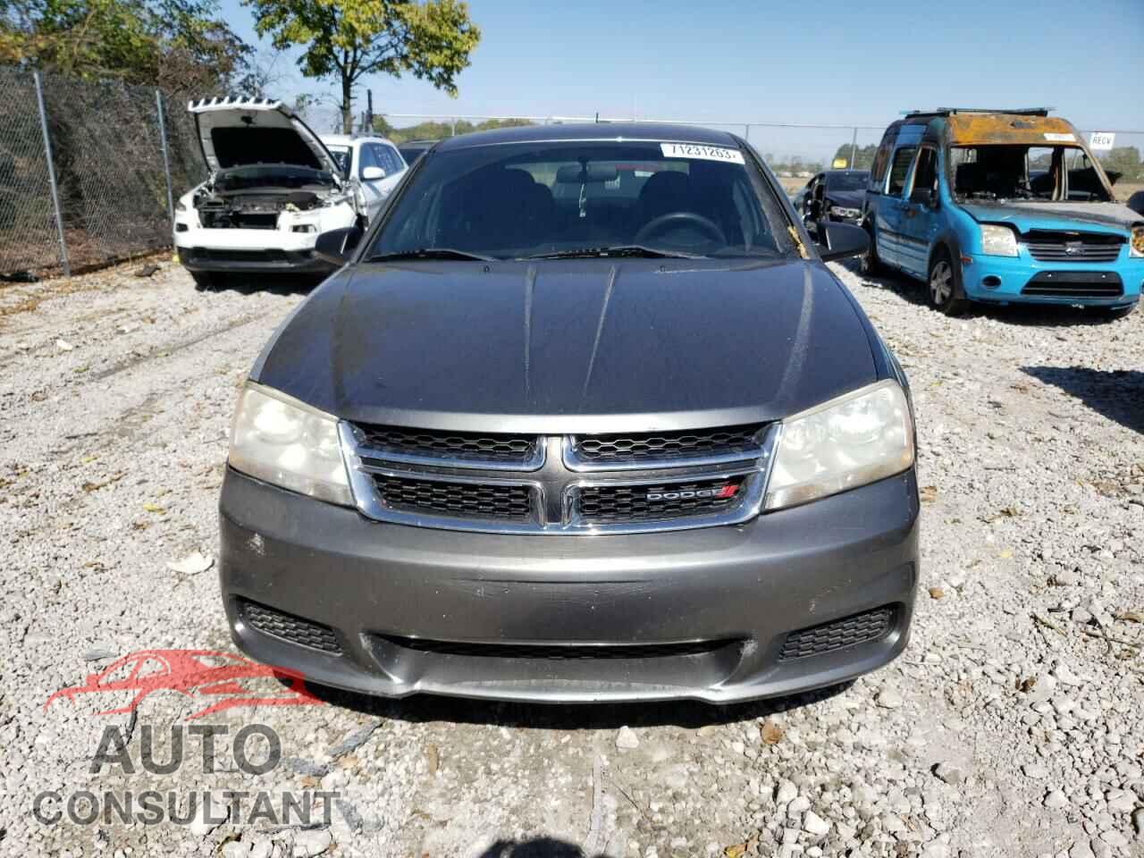DODGE AVENGER 2012 - 1C3CDZAB5CN132835