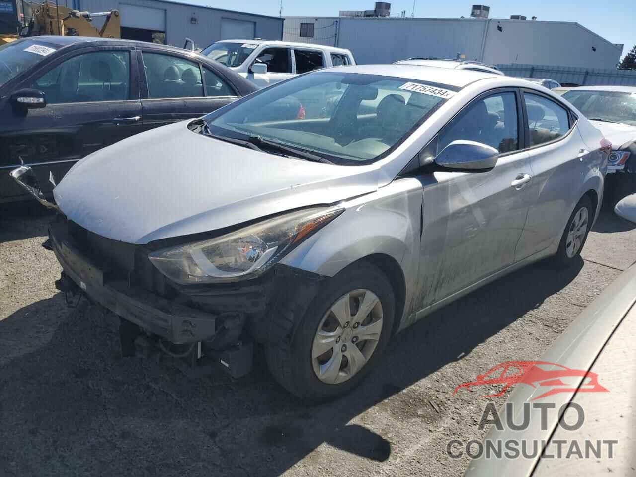 HYUNDAI ELANTRA 2016 - KMHDH4AEXGU541759