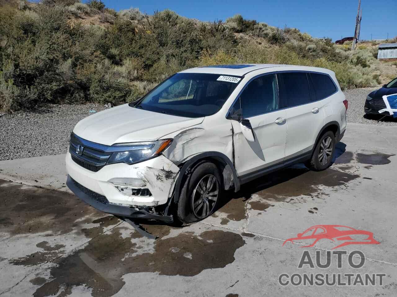 HONDA PILOT 2017 - 5FNYF6H59HB054768