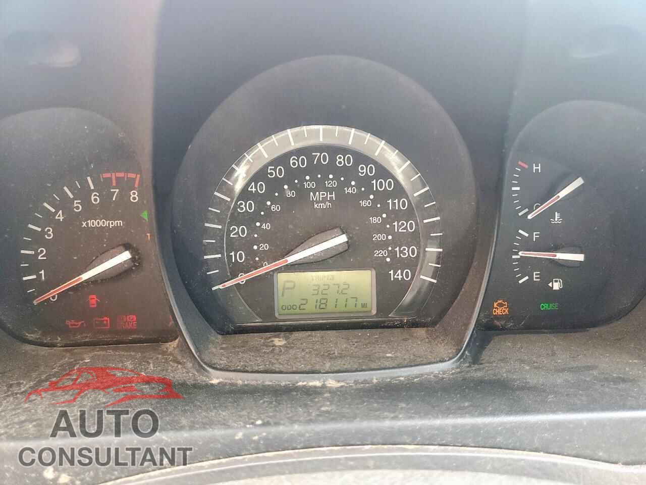 KIA SPECTRA 2009 - KNAFE221795606373