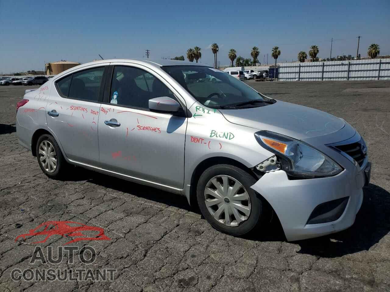 NISSAN VERSA 2017 - 3N1CN7AP5HL870167