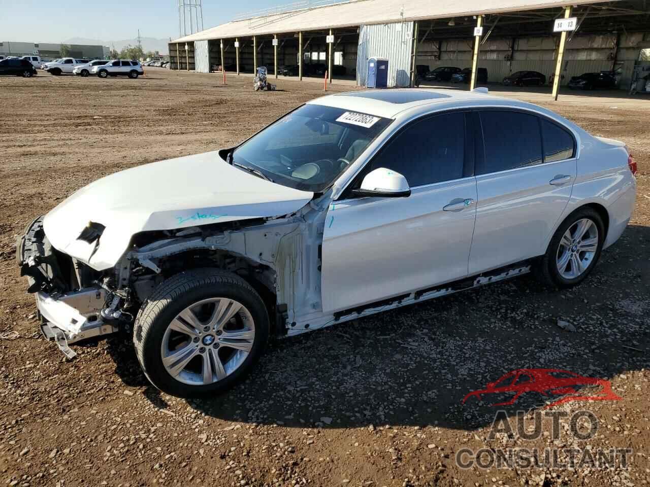 BMW 3 SERIES 2018 - WBA8B9G55JNU99625