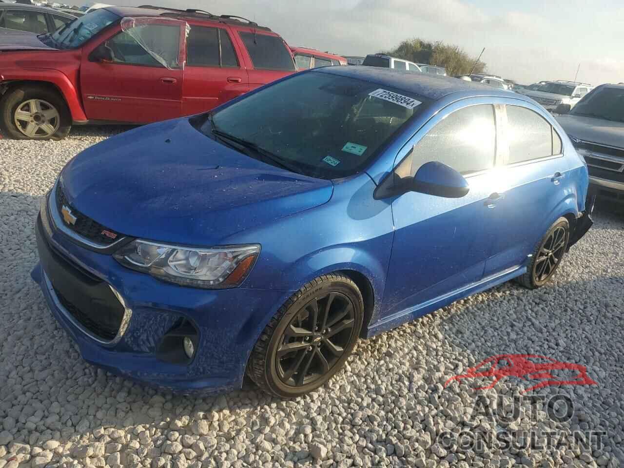 CHEVROLET SONIC 2017 - 1G1JF5SBXH4107004