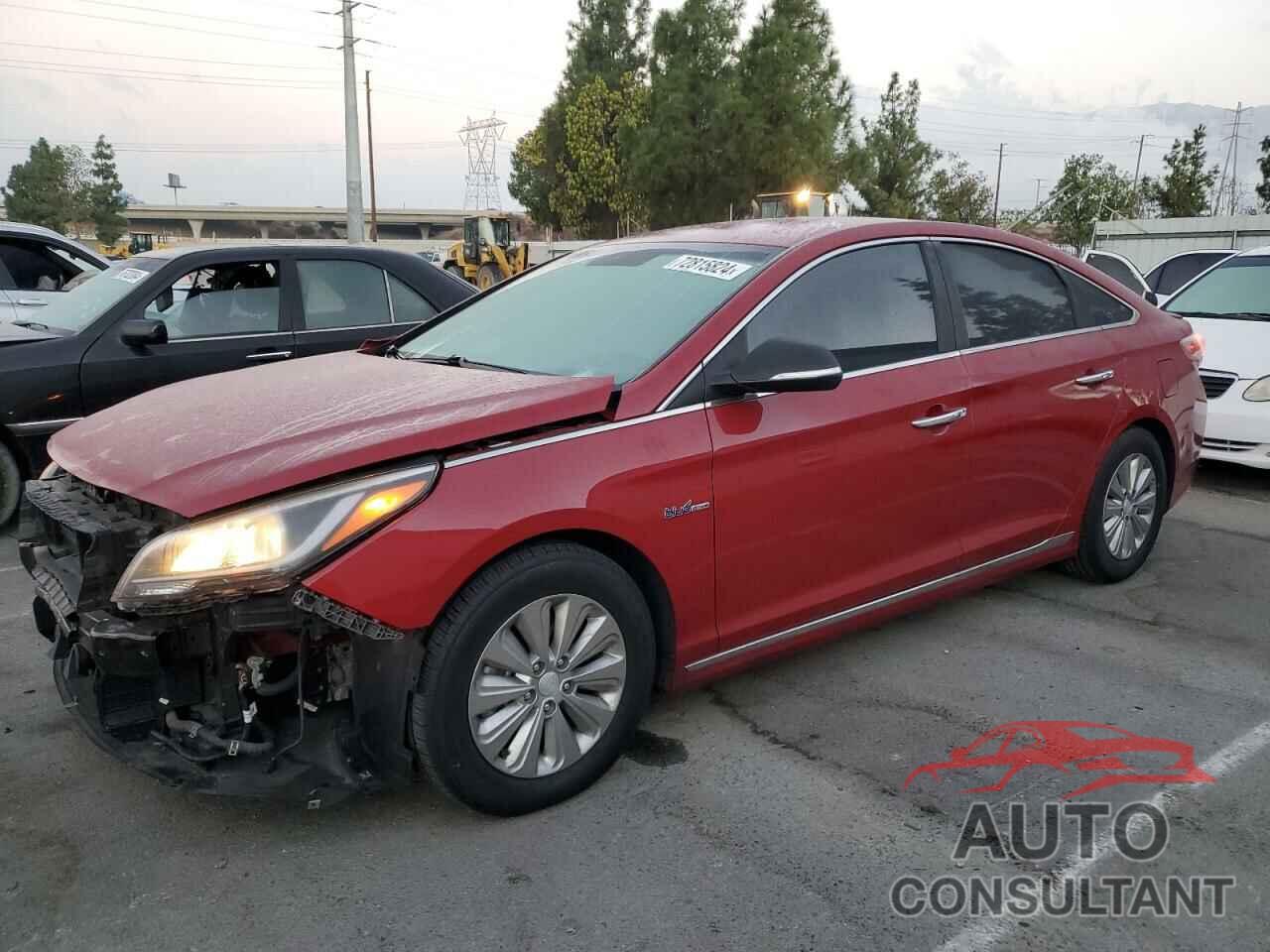 HYUNDAI SONATA 2016 - KMHE24L12GA030225